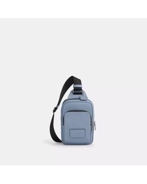 COACH Racer Sling Pack - Blue