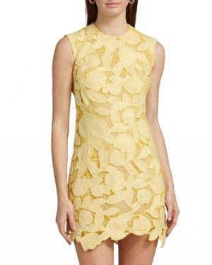 Jonathan Simkhai Mickie Sleveless Mini Dress - Yellow