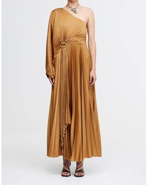 Acler Sadgill Maxi Dress - Brown