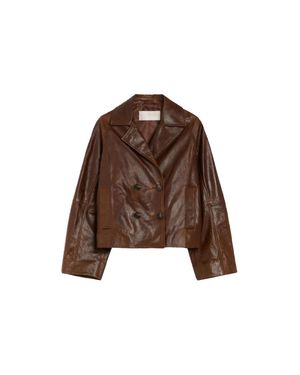 iBlues Leather Jacket - Brown