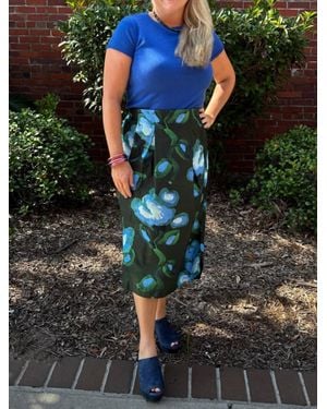 De Loreta Yuzu Skirt - Blue