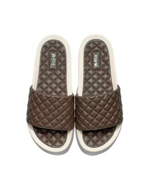 Athletic Propulsion Labs Lusso Slide Sandal - Brown