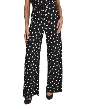 FRANK LYMAN Bianca Pant With Removable Tie Belt - Black
