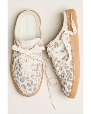 Coolway Goal Mule Sneakers - Natural