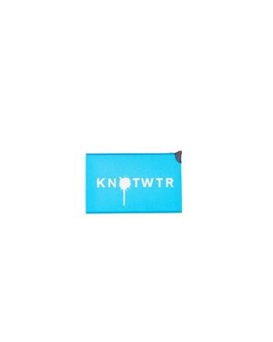 KnotWtr Card Holder - Blue