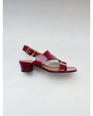 Anne Thomas Kabuki Sandal - Pink