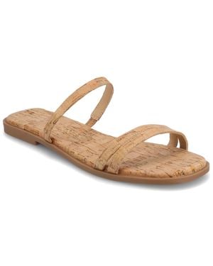 Journee Collection Apos;S Brisa Flat Sandals - Blue