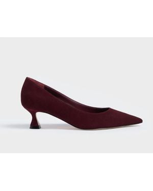 Marion Parke Flared Kitten Heel Pump