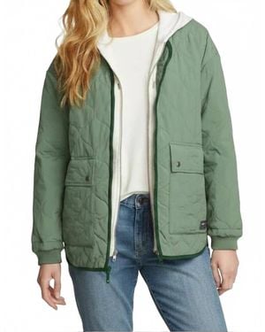 Eddie Bauer Wren Full Zip Insulated Polyfill Jacket - Green