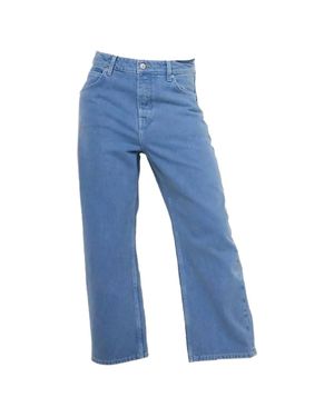 Free People Deep Trance Dropped Boyfriend Jeans, Ocean - Blue