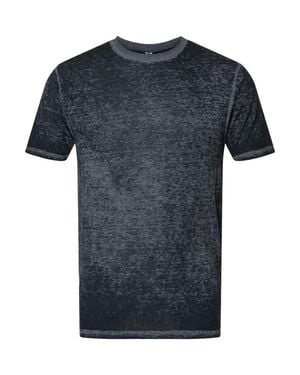 Colortone Acid Wash Burnout T-Shirt - Black