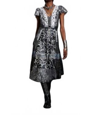 In Earnest Sequined Harem Dress - Black