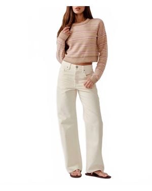 SABLYN Stevie Cashmere Pullover Sweater - Natural