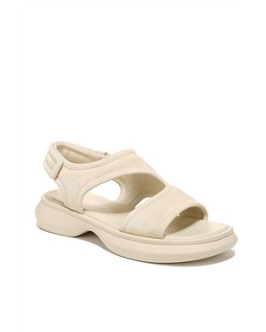 Vince Fresca Satin Sandal - Natural