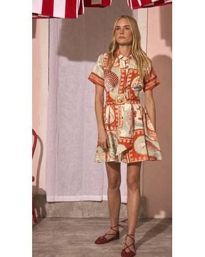 Hunter Bell Liza Mini Dress - Pink