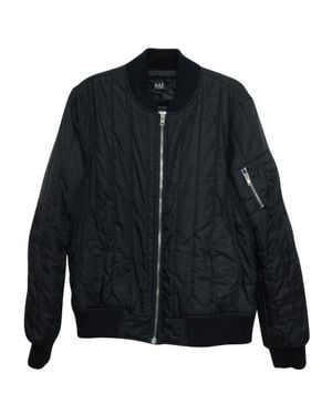 Raf Simons Quilted Bomber Jacket - Black