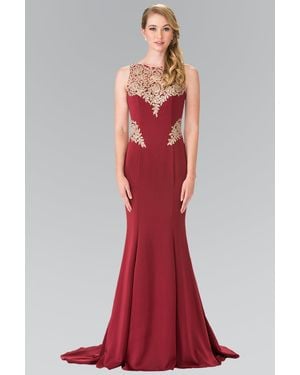 TRUEDAMES Formal Evening Gown - Red