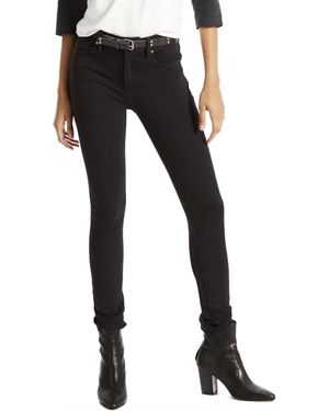 Levi's 721 High Rise Skinny Jeans - Black