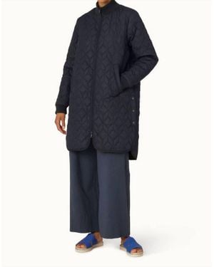 Ilse Jacobsen Padded Quilt Coat - Blue