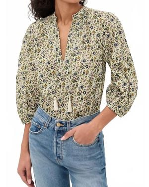 Cleobella Belle V Neck Blouse - Natural