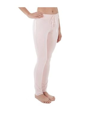 PJ Harlow Tatum French Terry Legging Rib Waistband - Pink