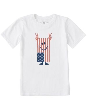 Life Is Good. Life Is Good Crusher Tee - White