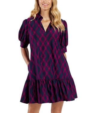 Jude Connally Tierney Swing Dress - Purple