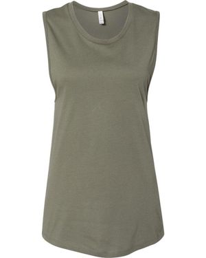 Bella Canvas Jersey Muscle Tank - Green