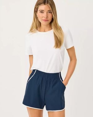Lilly Pulitzer Upf 50+ Luxletic 4" Backcourt Short - Blue