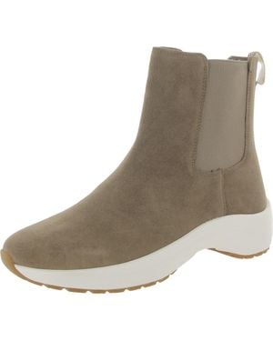 Ralph Lauren Rylee Stretch Pull On Chelsea Boots - Brown