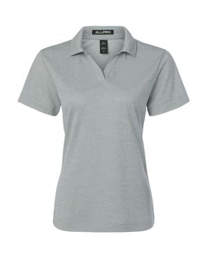 AllPro Performance Mlange Polo - Gray