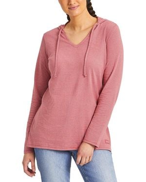 Life Is Good. Crusher T-Shirt - Pink