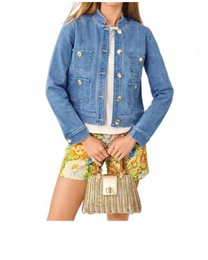 Lilly Pulitzer Shepa Denim Jacket - Blue