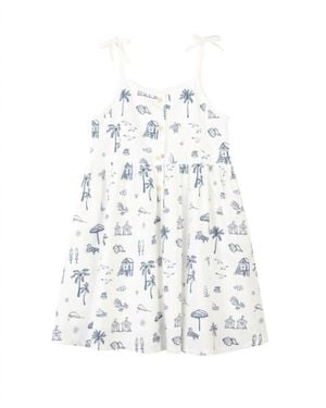 VIGNETTE Girl's Marina Dress - White