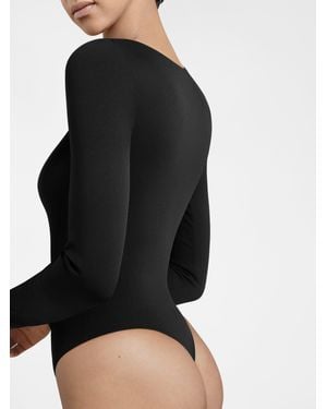 Wolford Longsleeve String Body - Black