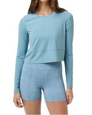 Travis Mathew Moveknit Solstice Top - Blue
