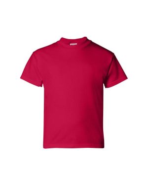 Hanes Essential-T Youth T-Shirt - Red