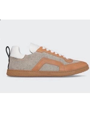 Pierre Hardy Start Calf Canvas Sneakers - Gray