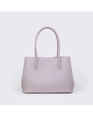 Mesh Katie Tote Bag - Purple