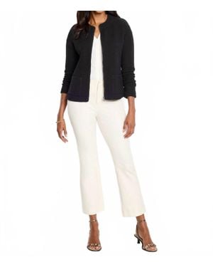 NIC+ZOE Plaza Demi Boot Stretch Pant - Black