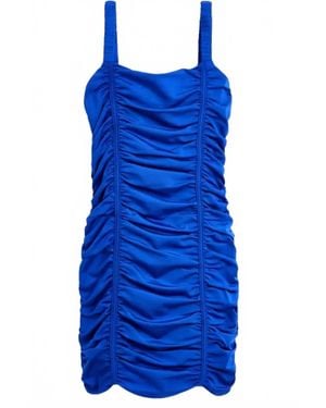KatieJnyc Girl's Scarlet Party Dress - Blue