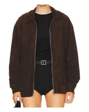 Lamarque Caden Bomber Jacket - Black