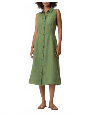 Kut From The Kloth Bowie Linen Dress - Green