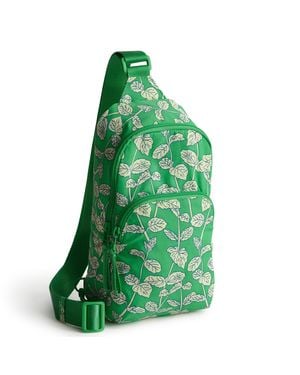 Vera Bradley Outlet Featherweight Lorman Sling Backpack - Green