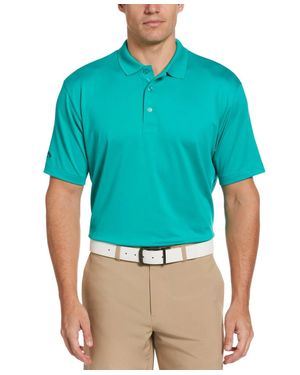 Callaway Apparel Polo Shirt Stretch Short Sleeve Performance Dsgl1387 - Blue