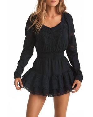 LoveShackFancy Sanaya Dress - Black