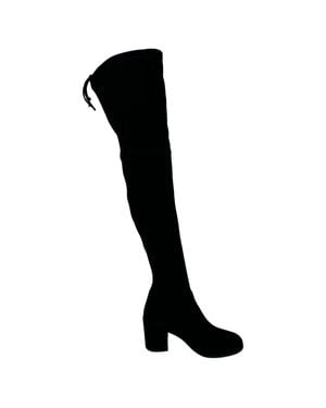 Stuart Weitzman Tieland Over-The-Knee Boots - Black