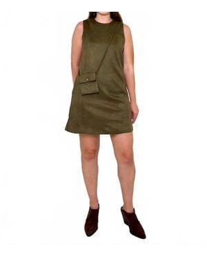 Thml Nina Shift Dress - Green