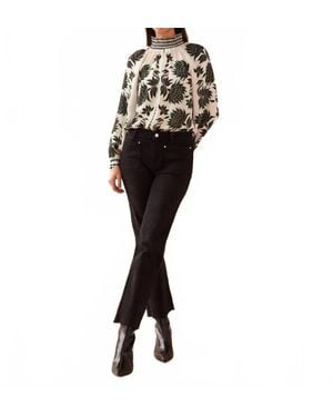 Omika Brooke Blouse - Black