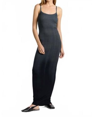 Cotton Citizen Verona Spaghetti Maxi Dress - Blue